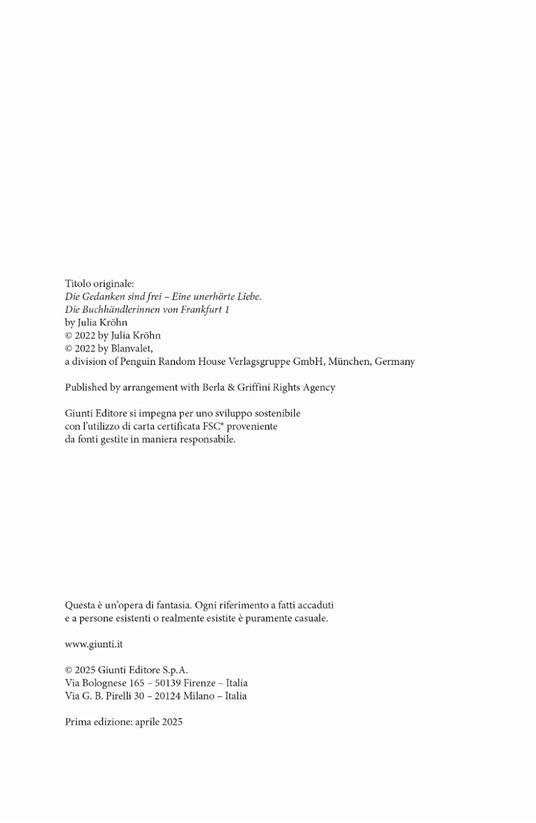 Un amore inaudito. Le sorelle della libreria - Julia Kröhn - 3