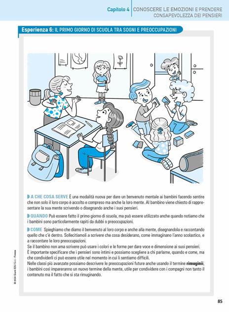 Praticare la mindfulness a scuola. Metodologie e attività per il benessere e la regolazione delle emozioni di insegnanti e allievi - Francesca Cavallini - 3