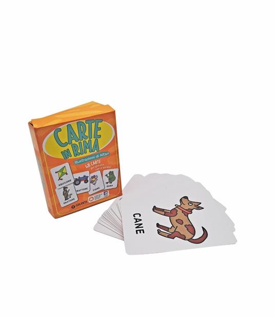 Carte in rima. 48 carte per giocare con le parole. Ediz. a colori. Con 48 Carte - 3