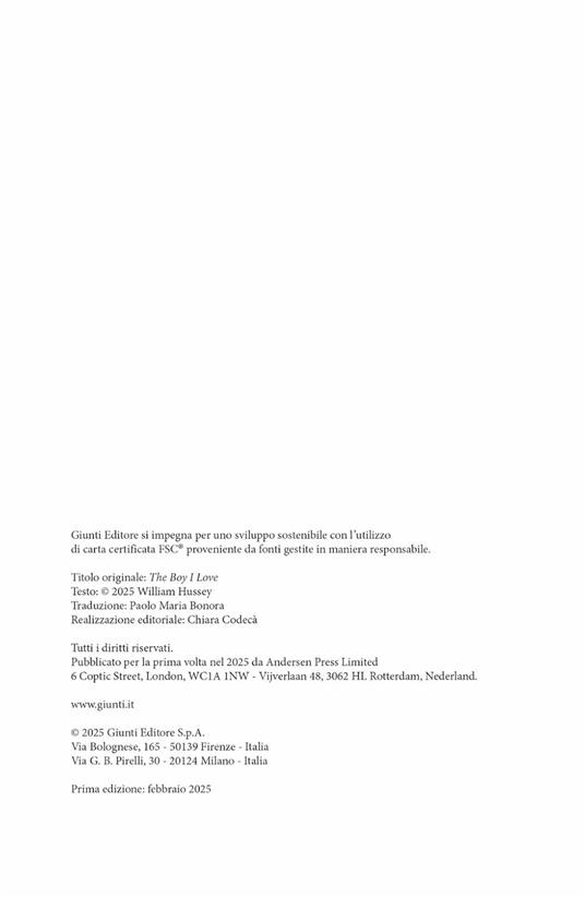 Il ragazzo che amo - William Hussey - 4