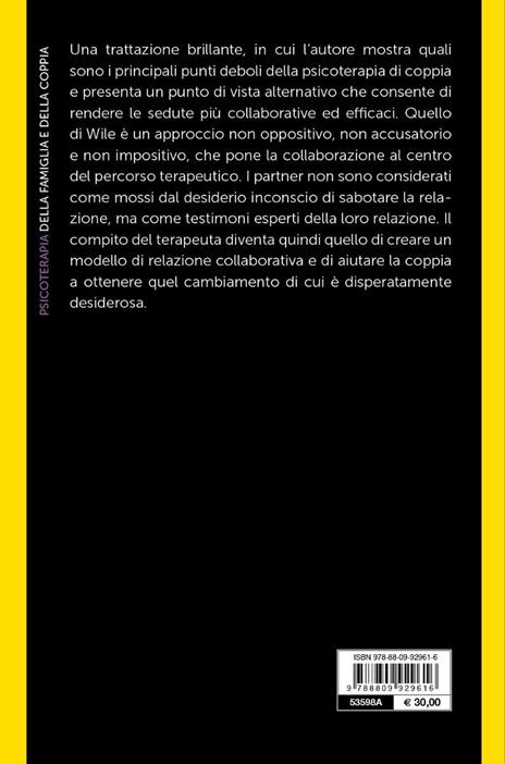 Terapia di coppia. Un approccio non convenzionale - Daniel B. Wile - 2