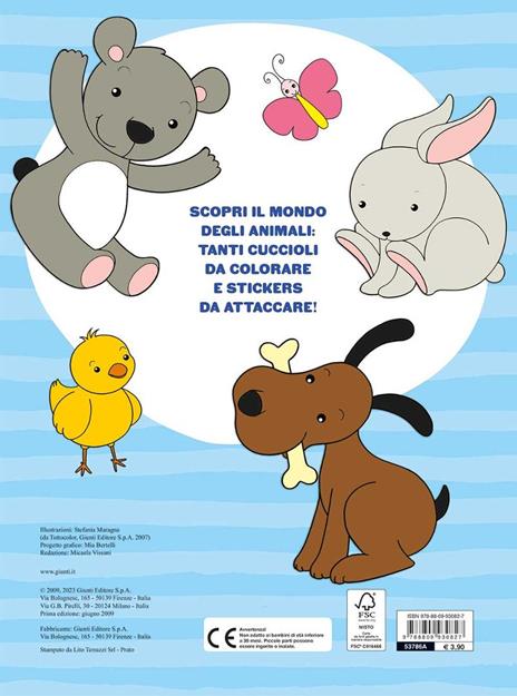 Colora e gioca con i cuccioli. Con adesivi. Ediz. a colori - 2