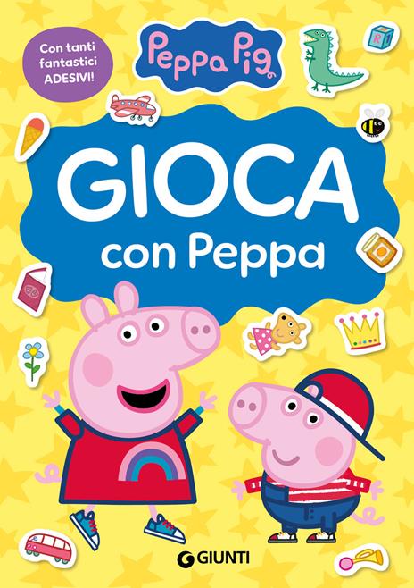 Gioca con Peppa. Peppa Pig. Con adesivi. Ediz. a colori - Silvia D'Achille - copertina