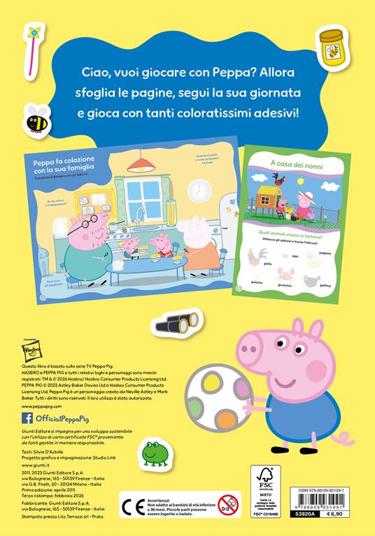 Gioca con Peppa. Peppa Pig. Con adesivi. Ediz. a colori - Silvia D'Achille - 2