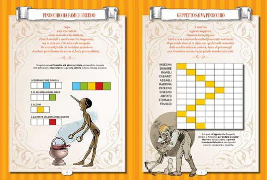 Pinocchio. Activity. Con adesivi. Ediz. a colori - Giulia Tedesco - 6