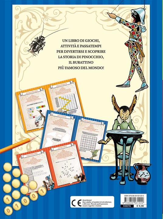 Pinocchio. Activity. Con adesivi. Ediz. a colori - Giulia Tedesco - 7