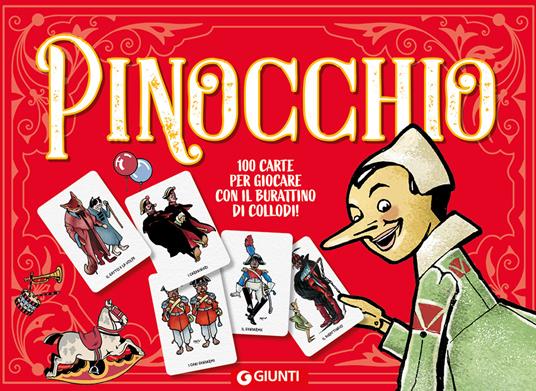 Pinocchio. 100 carte per giocare con il burattino di Collodi! Con 100 Carte - Beniamino Sidoti - copertina