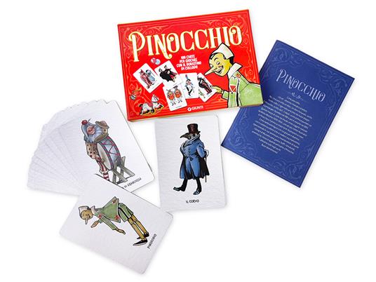Pinocchio. 100 carte per giocare con il burattino di Collodi! Con 100 Carte - Beniamino Sidoti - 2