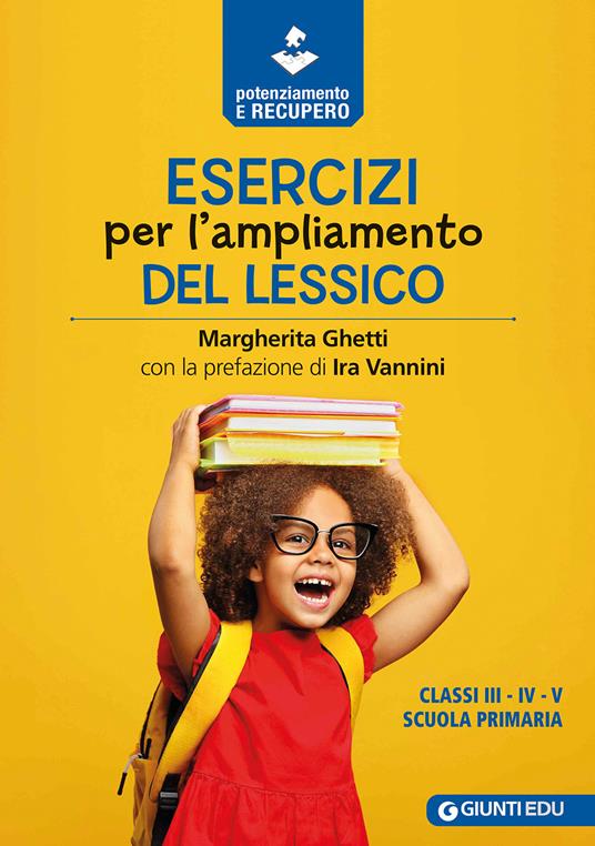Esercizi per l'ampliamento del lessico - Margherita Ghetti - copertina