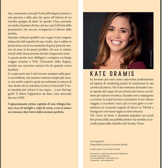 La figlia delle tenebre. The Curse of Saints - Kate Dramis - 2