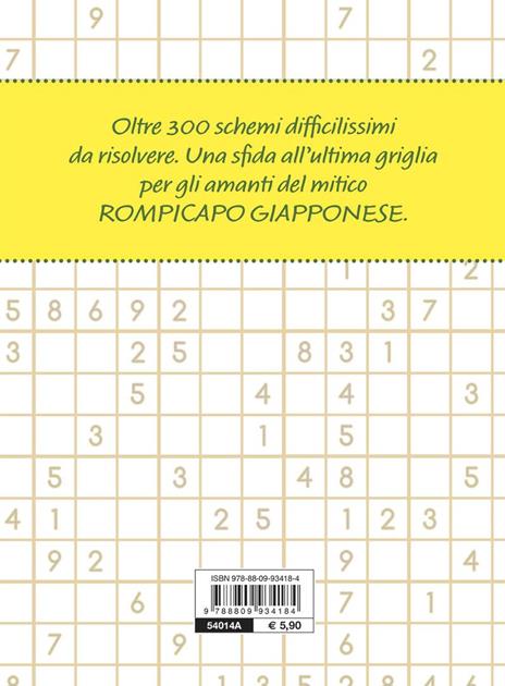 Sudoku per geni. Schemi diabolici - 2