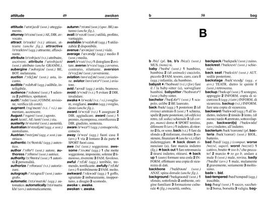 Dizionario inglese. Inglese-italiano, italiano-inglese - 6
