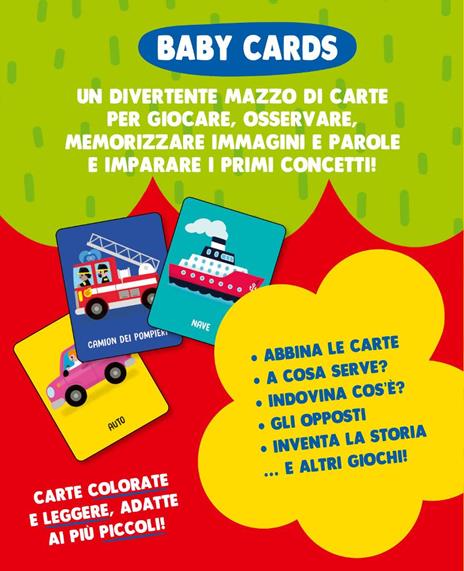 Macchine. Baby cards. 10 carte per giocare e imparare. Ediz. a colori. Con 10 Carte - 2
