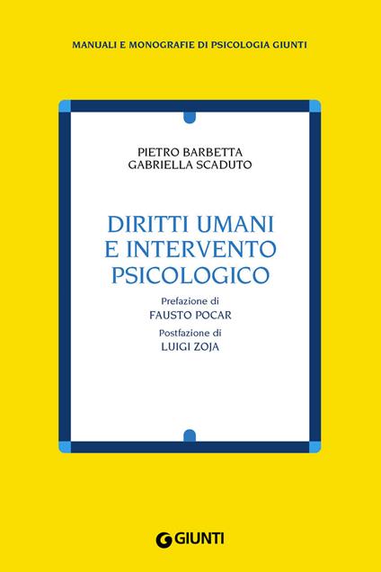 Diritti umani e intervento psicologico - Pietro Barbetta,Gabriella Scaduto - ebook