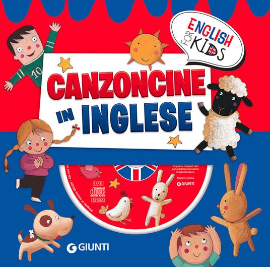 Canzoncine in inglese. Ediz. a colori. Con CD Audio - Gabriella Ballarin - copertina