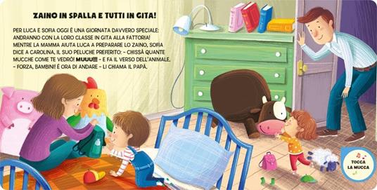 Una giornata alla fattoria. I toccascolta. Ediz. a colori - Martina Boschi - 2