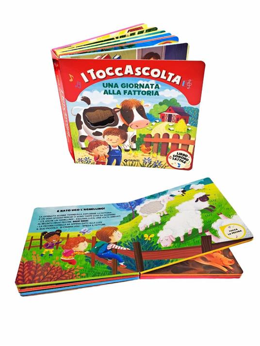 Una giornata alla fattoria. I toccascolta. Ediz. a colori - Martina Boschi - 4