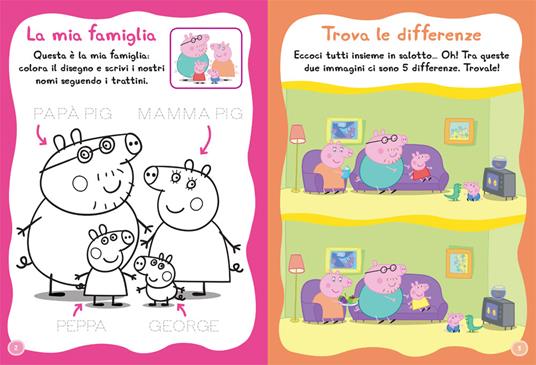 Gli attacca-stacca di Peppa Pig. Con adesivi. Ediz. a colori - Silvia D'Achille - 5