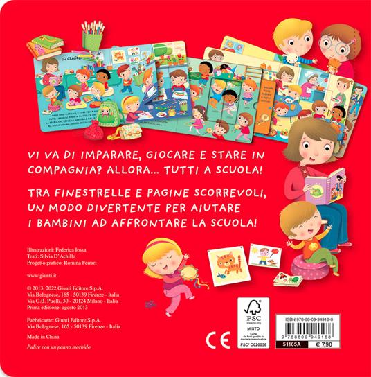 Tutti a scuola! Ediz. a colori - Silvia D'Achille - 2