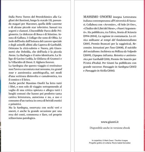 Passaggio in Sardegna - Massimo Onofri - 2