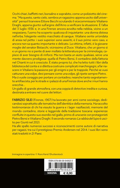 Trappola per volpi. Il primo caso del detective contadino Pietro Bensi e del suo fagiano, il dottor Vitaliano Draghi - Fabrizio Silei - 3