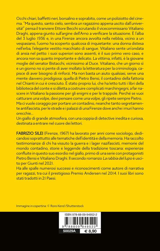 Trappola per volpi. Il primo caso del detective contadino Pietro Bensi e del suo fagiano, il dottor Vitaliano Draghi - Fabrizio Silei - 3