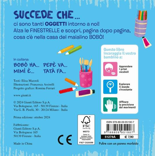 Bobò ha... Cose. Succede che.... Ediz. a colori - Elisa Mazzoli - 4