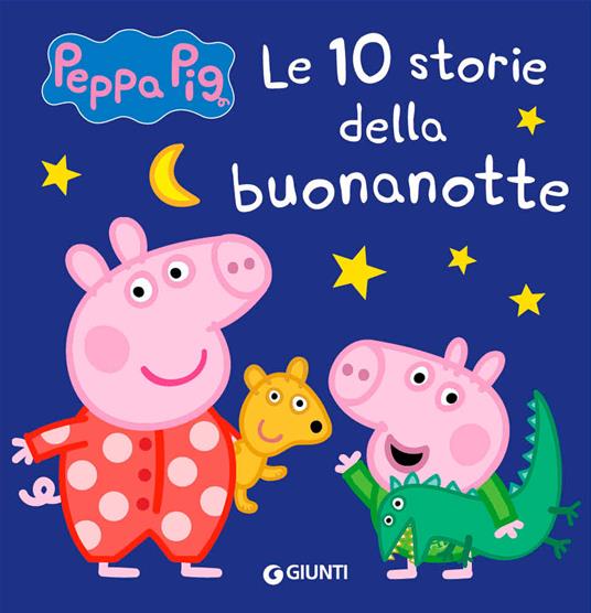 10 storie della buonanotte. Peppa Pig. Ediz. a colori - Silvia D'Achille,Lisa Capiotto - copertina