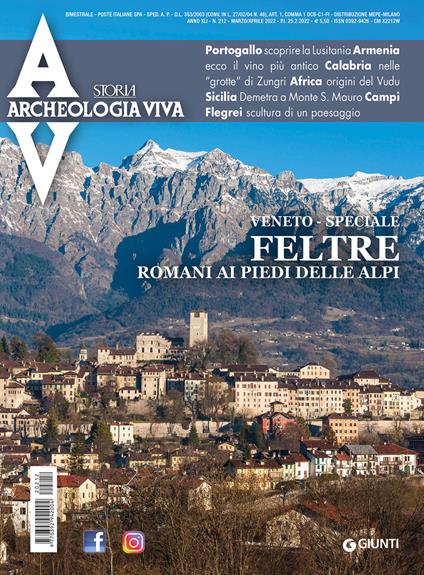 Archeologia viva (2022). Vol. 212 - copertina
