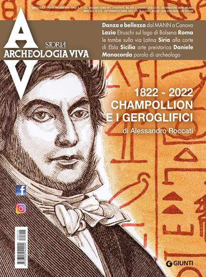 Archeologia viva (2022). Vol. 215 - copertina