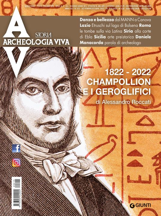 Archeologia viva (2022). Vol. 215 - copertina