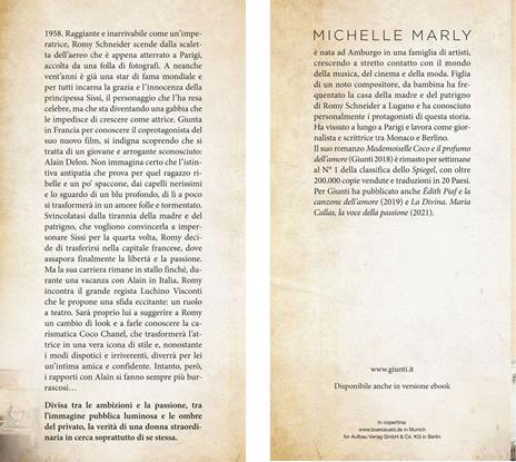 Romy Schneider. Un amore a Parigi - Michelle Marly - 2