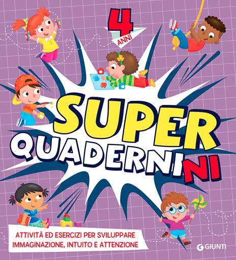 Superquadernini. 4 anni - copertina