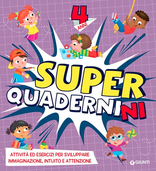 Superquadernini. 4 anni - Libro - Giunti Editore 