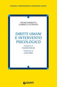 Libro Diritti umani e intervento psicologico Pietro Barbetta Gabriella Scaduto