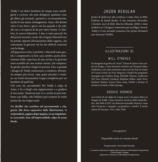 Teddy - Jason Rekulak - Libro - Giunti Editore - M