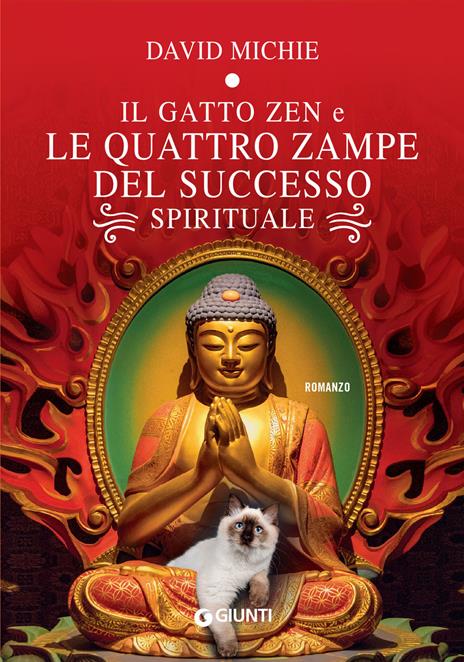Il gatto zen e le quattro zampe del successo spirituale - David Michie - copertina