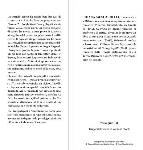 Teresa Papavero e lo scheletro nell'intercapedine - Chiara Moscardelli - 3
