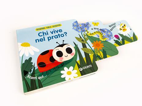Chi vive nel prato? Scorri, tira e scopri. Ediz. a colori - 6