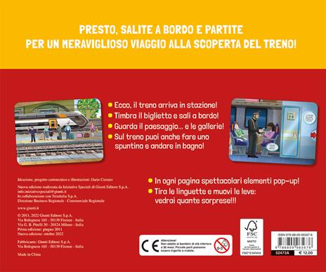 Il treno. Trenitalia. Un libro pop-up. Ediz. a colori - Dario Cestaro - 5