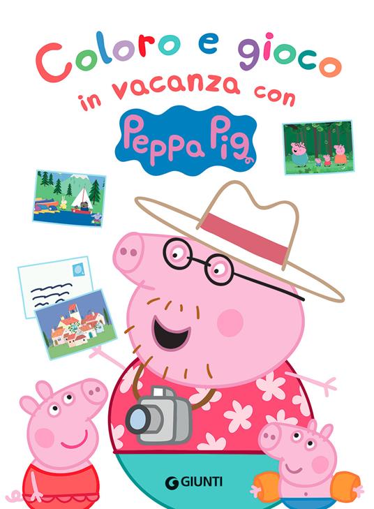 Coloro e gioco in vacanza con Peppa Pig. Con adesivi. Ediz. a colori - Silvia D'Achille - 3