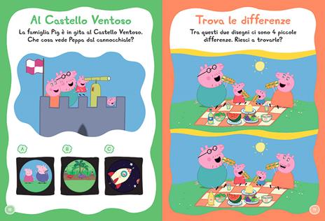 Coloro e gioco in vacanza con Peppa Pig. Con adesivi. Ediz. a colori - Silvia D'Achille - 6