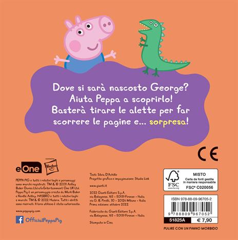 Dov'è George? Peppa Pig. Ediz. a colori - Silvia D'Achille - 2