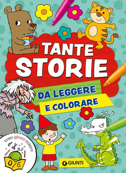 Tante storie da leggere e colorare. Ediz. a colori - copertina