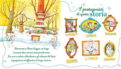 I racconti dell'inverno. Le stagioni di Bosco Laggiù. Ediz. a colori - Francesca Carabelli,Sara Benecino - 5