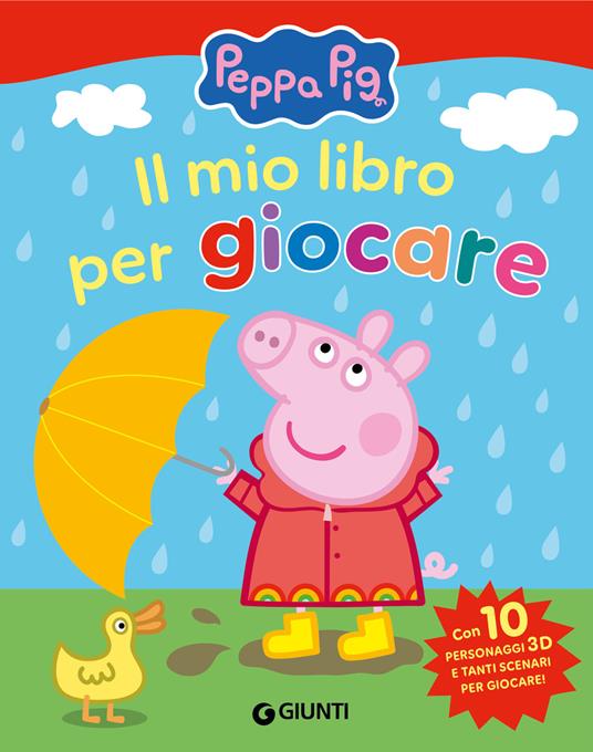 Il mio libro per giocare. Peppa Pig. Ediz. a colori. Con 10 personaggi 3D - Silvia D'Achille - copertina
