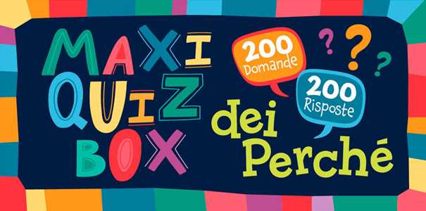 Maxi quiz box dei perché. Ediz. a colori. Con 100 Carte