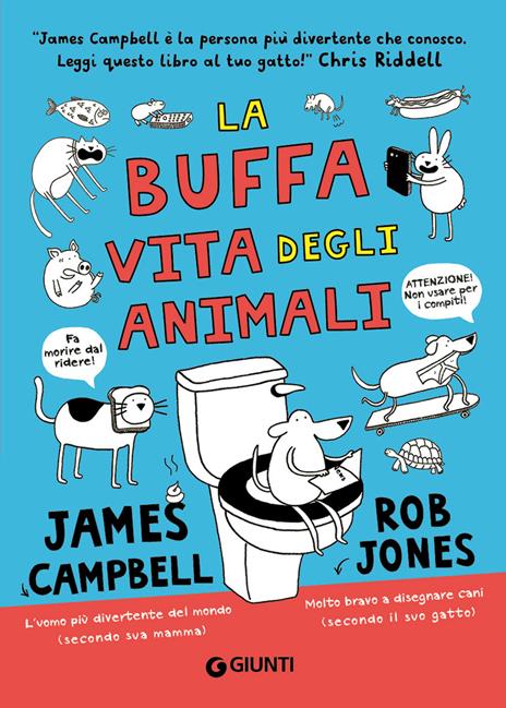 La buffa vita degli animali - James Campbell - copertina