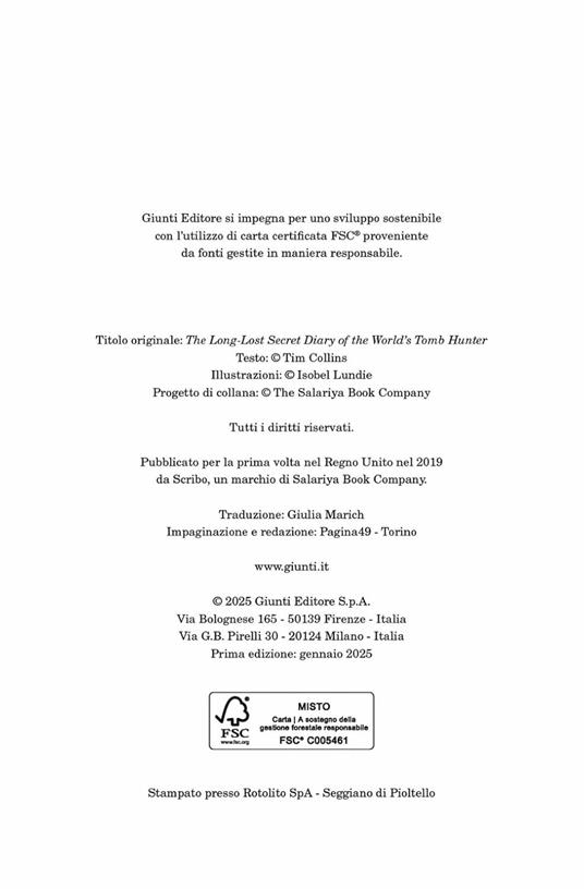 Il diario perduto del peggior cacciatore di tombe - Tim Collins - 3