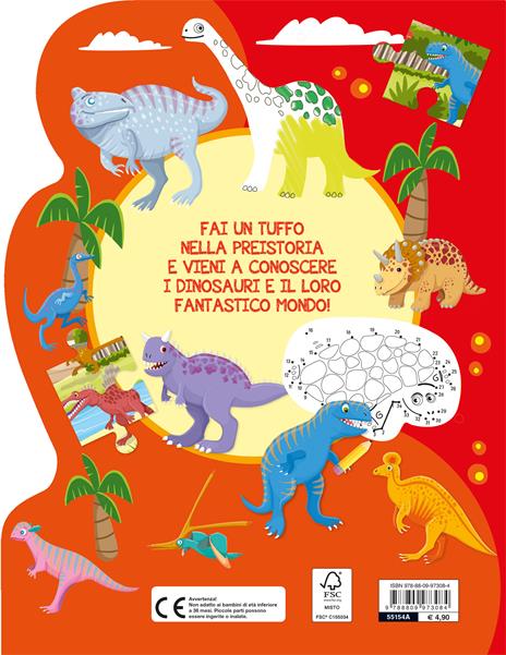 Dinosauri. Gioca e colora. Ediz. a colori - 6
